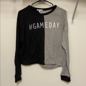 Game Day Crop top sweater!